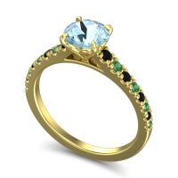 Cathedral Pave Java Ring