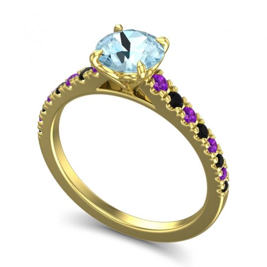 Cathedral Pave Java Ring