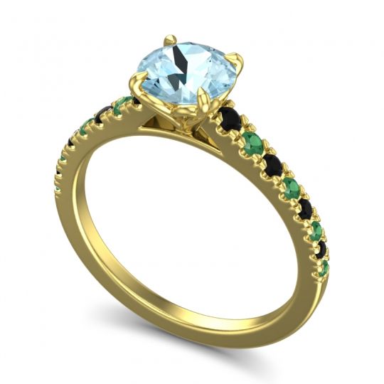 Cathedral Pave Java Ring