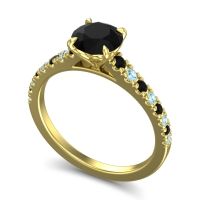 Cathedral Pave Java Ring