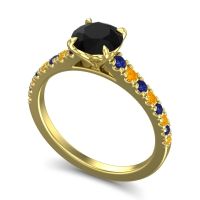 Cathedral Pave Java Ring
