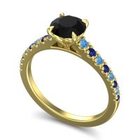 Cathedral Pave Java Ring