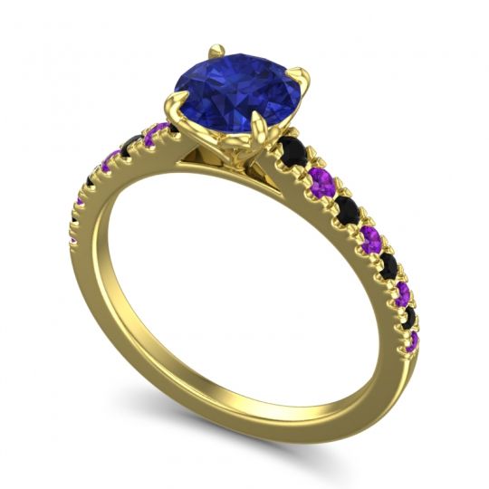 Cathedral Pave Java Ring