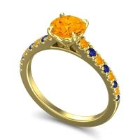 Cathedral Pave Java Ring