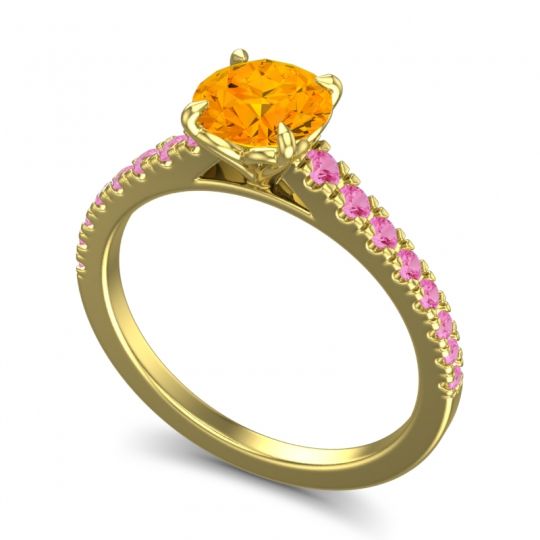 Cathedral Pave Java Ring