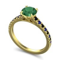 Cathedral Pave Java Ring