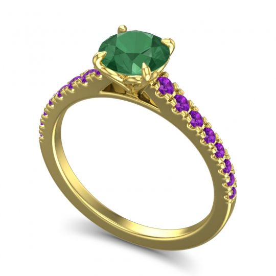 Cathedral Pave Java Ring