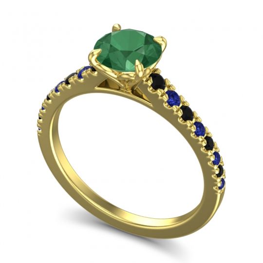 Cathedral Pave Java Ring
