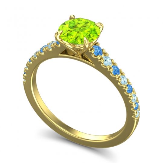 Cathedral Pave Java Ring