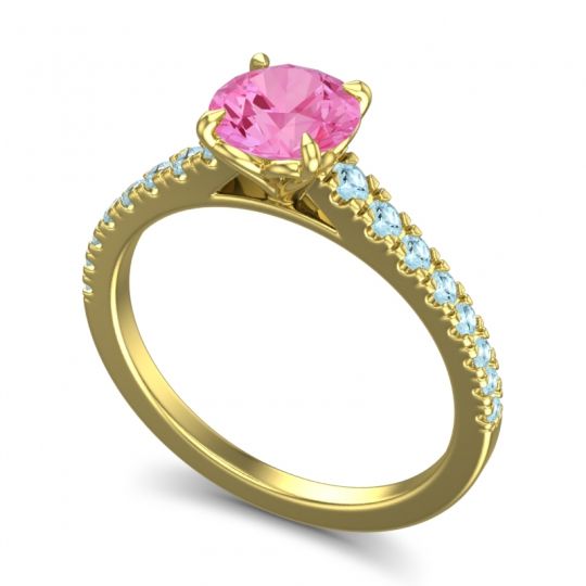 Cathedral Pave Java Ring