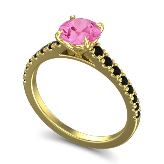 Cathedral Pave Java Ring