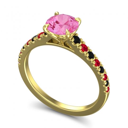 Cathedral Pave Java Ring