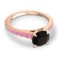 Cathedral Pave Java Ring