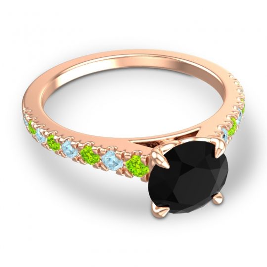 Cathedral Pave Java Ring