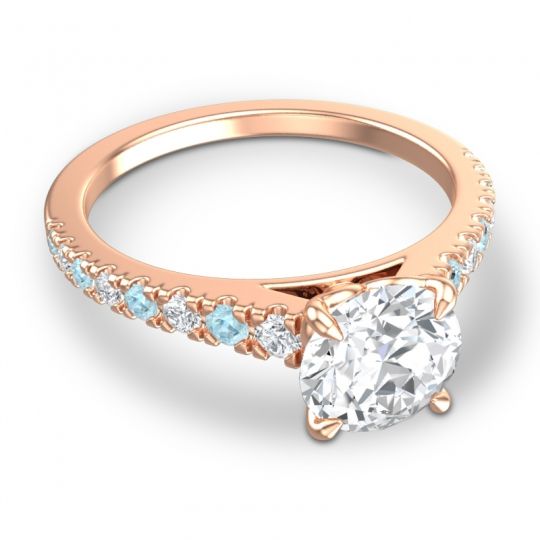 Cathedral Pave Java Ring