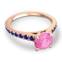 Cathedral Pave Java Ring