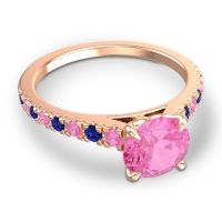 Cathedral Pave Java Ring