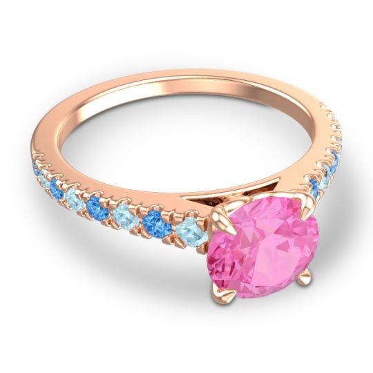 Cathedral Pave Java Ring
