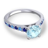 Cathedral Pave Java Ring