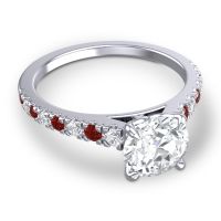 Cathedral Pave Java Ring