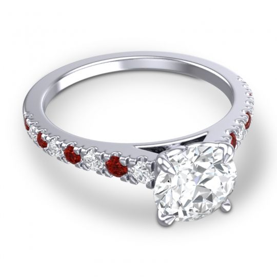 Cathedral Pave Java Ring