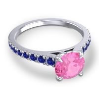 Cathedral Pave Java Ring