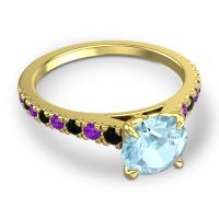 Cathedral Pave Java Ring