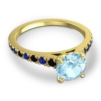Cathedral Pave Java Ring
