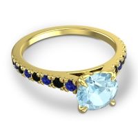 Cathedral Pave Java Ring
