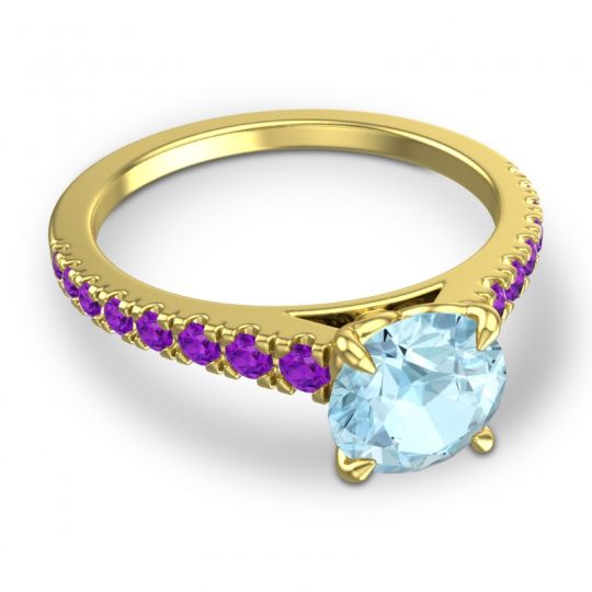 Cathedral Pave Java Ring