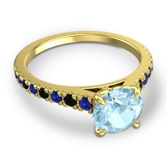 Cathedral Pave Java Ring
