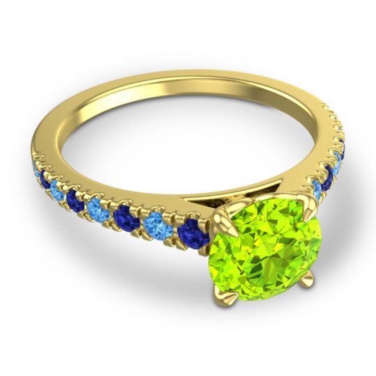 Cathedral Pave Java Ring