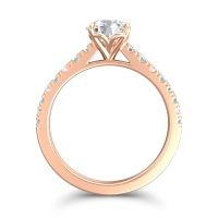 Cathedral Pave Java Ring