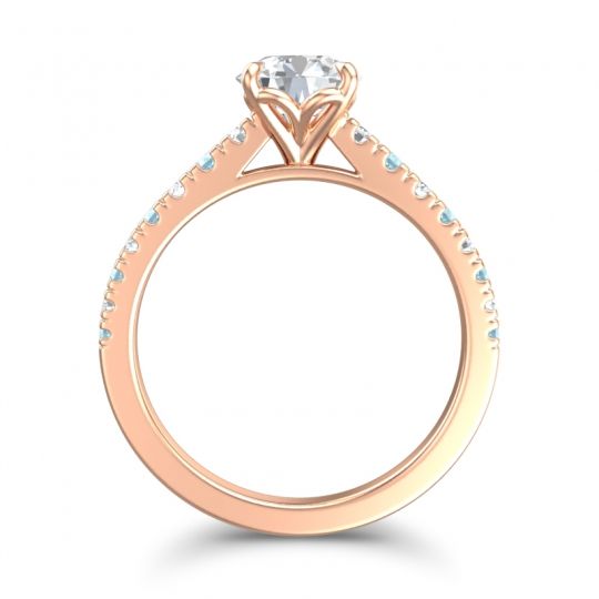 Cathedral Pave Java Ring