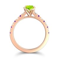 Cathedral Pave Java Ring