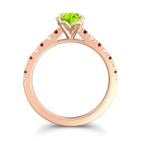 Cathedral Pave Java Ring