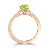 Cathedral Pave Java Ring