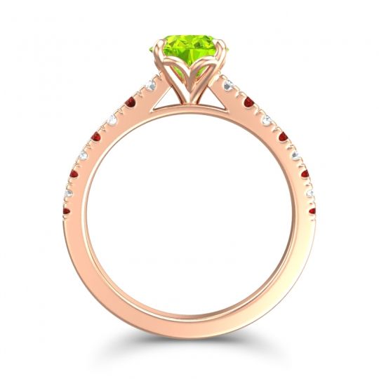 Cathedral Pave Java Ring