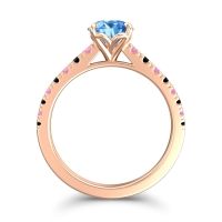 Cathedral Pave Java Ring