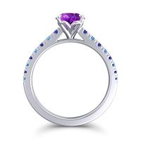 Cathedral Pave Java Ring