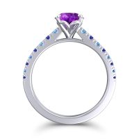 Cathedral Pave Java Ring