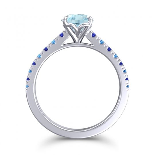 Cathedral Pave Java Ring