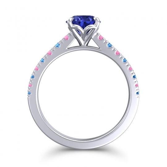 Cathedral Pave Java Ring