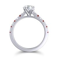 Cathedral Pave Java Ring