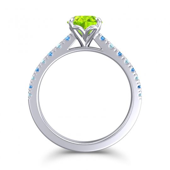 Cathedral Pave Java Ring