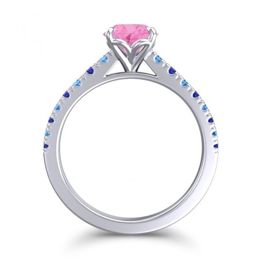 Cathedral Pave Java Ring