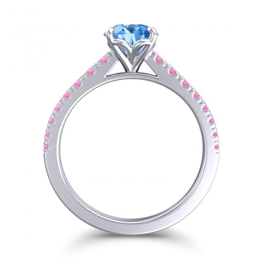 Cathedral Pave Java Ring