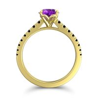 Cathedral Pave Java Ring