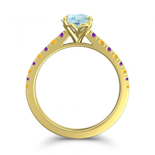 Cathedral Pave Java Ring