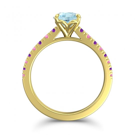 Cathedral Pave Java Ring